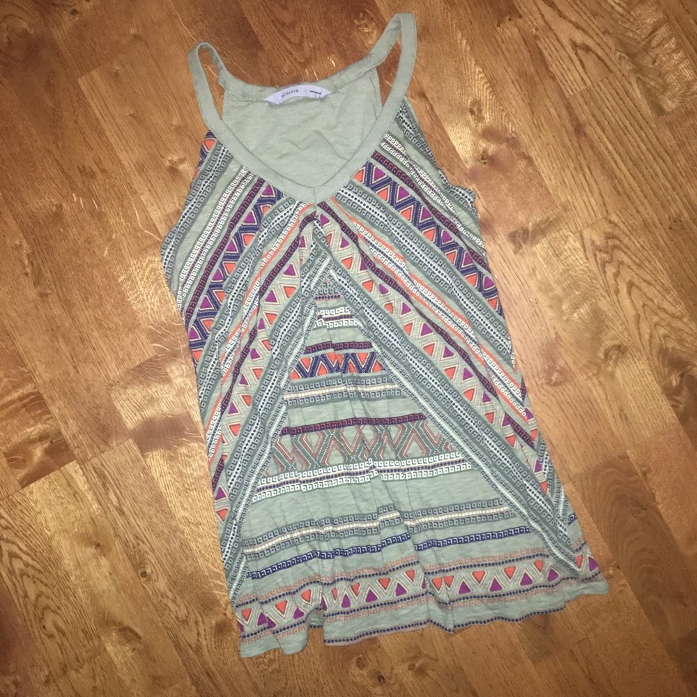 Athleta Workout Yoga Tank Top w/ Built-In Bra